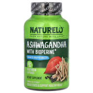 <img alt="NATURELO, Ashwagandha With BioPerine, 90 Vegetarian Capsules" title="NATURELO, Ashwagandha With BioPerine, 90 Vegetarian Capsules,628110628527"