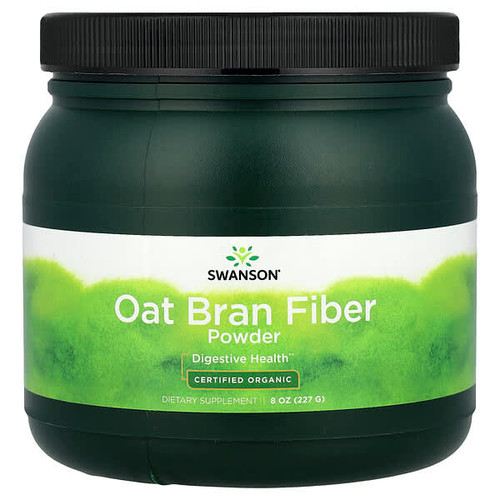 <img alt="Swanson Vitamins, Certified Organic Oat Bran Fiber Powder, 8 oz (227 g)" title="Swanson Vitamins, Certified Organic Oat Bran Fiber Powder, 8 oz (227 g),087614241067"