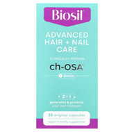 <img alt="Biosil, Advanced Hair + Nail Care + Biotin, 30 Original Capsules" title="Biosil, Advanced Hair + Nail Care + Biotin, 30 Original Capsules,5425010390531"