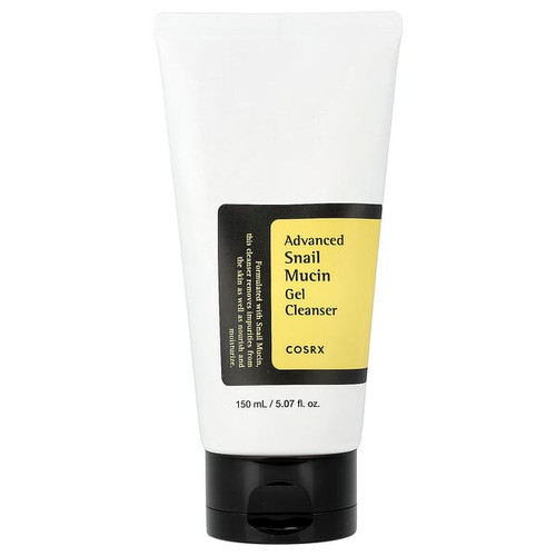 <img alt="CosRx, Advanced Snail Mucin Gel Cleanser, 5.07 fl oz (150 ml)" title="CosRx, Advanced Snail Mucin Gel Cleanser, 5.07 fl oz (150 ml),8809598452350"