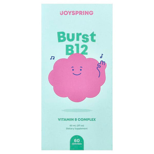 <img alt="JoySpring, Burst B12, 2 fl oz (60 ml)" title="JoySpring, Burst B12, 2 fl oz (60 ml),850008889028"