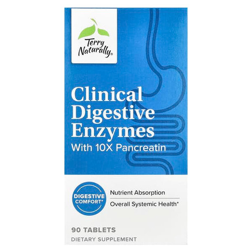 <img alt="Terry Naturally, Clinical Digestive Enzymes , 90 Tablets" title="Terry Naturally, Clinical Digestive Enzymes , 90 Tablets,367703372095"