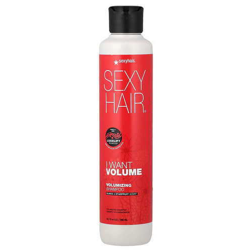 <img alt="SexyHair, I Want Volume, Volumizing Shampoo, Guava & Starfruit, 10.1 fl oz (300 ml)" title="SexyHair, I Want Volume, Volumizing Shampoo, Guava & Starfruit, 10.1 fl oz (300 ml),090174439102"