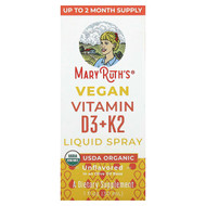 <img alt="MaryRuths, Vegan Vitamin D3 + K2 Liquid Spray, Unflavored, 1 fl oz (30 ml)" title="MaryRuths, Vegan Vitamin D3 + K2 Liquid Spray, Unflavored, 1 fl oz (30 ml),850036700005"
