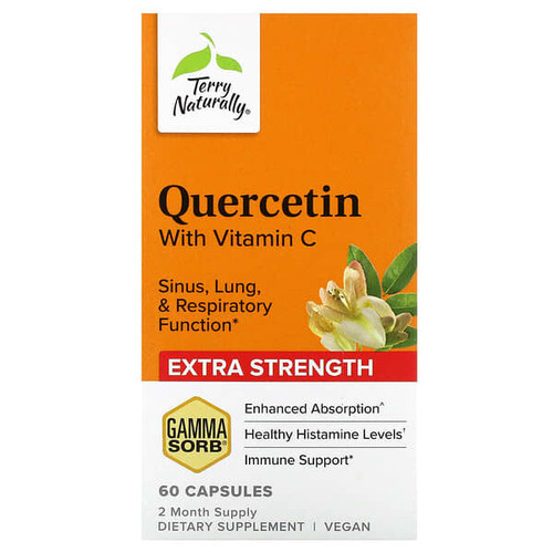 <img alt="Terry Naturally, Quercetin with Vitamin C, 60 Capsules" title="Terry Naturally, Quercetin with Vitamin C, 60 Capsules,367703414665"