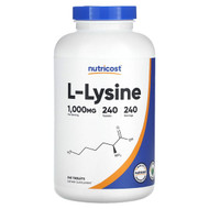 <img alt="Nutricost, L-Lysine, 1,000 mg , 240 Tablets" title="Nutricost, L-Lysine, 1,000 mg , 240 Tablets,810014672571"