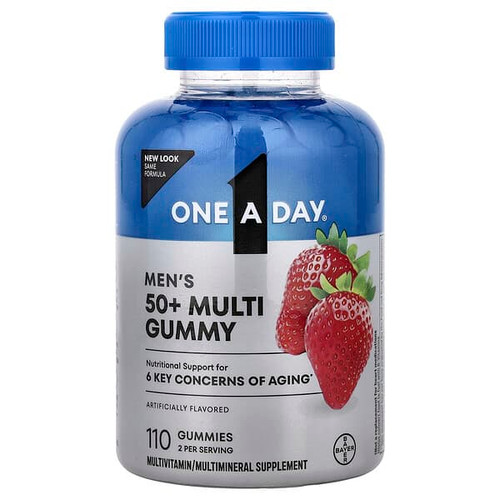 <img alt="One-A-Day, Mens 50+ Multi Gummy, 110 Gummies" title="One-A-Day, Mens 50+ Multi Gummy, 110 Gummies,016500587354"