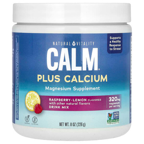 <img alt="Natural Vitality, CALM, Plus Calcium, Raspberry-Lemon, 8 oz (226 g)" title="Natural Vitality, CALM, Plus Calcium, Raspberry-Lemon, 8 oz (226 g),183405043558"