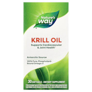 <img alt="Natures Way, Krill Oil, 30 Softgels" title="Natures Way, Krill Oil, 30 Softgels,033674154311"