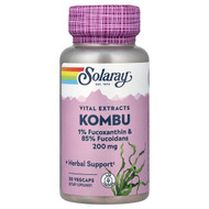 <img alt="Solaray, Vital Extracts, Kombu, 30 VegCaps" title="Solaray, Vital Extracts, Kombu, 30 VegCaps,076280429077"