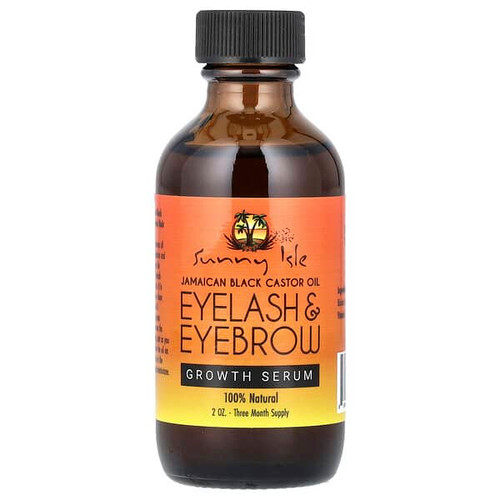 <img alt="Sunny Isle, Jamaican Black Castor Oil, Eyelash & Eyebrow Growth Serum, 2 oz" title="Sunny Isle, Jamaican Black Castor Oil, Eyelash & Eyebrow Growth Serum, 2 oz,850001156066"