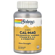 <img alt="Solaray, 2-1 Ratio Cal-Mag, 120 VegCaps" title="Solaray, 2-1 Ratio Cal-Mag, 120 VegCaps,076280655674"