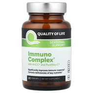 <img alt="Quality of Life, Immuno Complex, 30 Vegicaps" title="Quality of Life, Immuno Complex, 30 Vegicaps,812259003028"