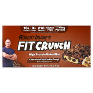 <img alt="FITCRUNCH, High Protein Baked Bar, Chocolate Chip Cookie Dough, 9 Bars, 1.62 oz (46 g) Each" title="FITCRUNCH, High Protein Baked Bar, Chocolate Chip Cookie Dough, 9 Bars, 1.62 oz (46 g) Each,817719020836"
