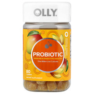 <img alt="OLLY, Probiotic Gummies, Tropical Mango, 80 Gummies" title="OLLY, Probiotic Gummies, Tropical Mango, 80 Gummies,840160202483"