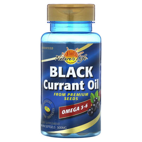 <img alt="Natures Life, Black Currant Oil, 500 mg, 90 Mini Softgels" title="Natures Life, Black Currant Oil, 500 mg, 90 Mini Softgels,010043012205"