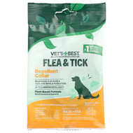 <img alt="Vets Best, Flea & Tick Repellent Collar, For Dogs & Puppies, 4 Months or Older, 1 Count" title="Vets Best, Flea & Tick Repellent Collar, For Dogs & Puppies, 4 Months or Older, 1 Count,031658106097"