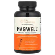 <img alt="Live Conscious, MagWell, 3-in-1 Advanced Formula, 120 Capsules" title="Live Conscious, MagWell, 3-in-1 Advanced Formula, 120 Capsules,850008273018"