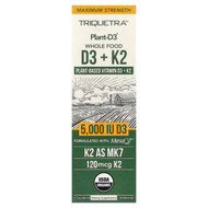 <img alt="Triquetra Health, Plant-D3 Whole Food D3+ K2, 1 fl oz (30 ml)" title="Triquetra Health, Plant-D3 Whole Food D3+ K2, 1 fl oz (30 ml),854552007846"