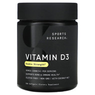 <img alt="Sports Research, Vitamin D3, 50 mcg (2,000 IU), 360 Softgels" title="Sports Research, Vitamin D3, 50 mcg (2,000 IU), 360 Softgels,023249010319"
