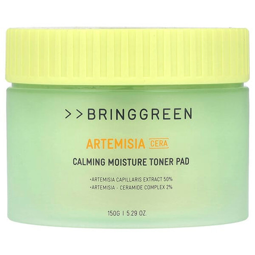 <img alt="Bringgreen, Artemisia Cera, Calming Moisture Tone Pad, 5.29 oz (150 g)" title="Bringgreen, Artemisia Cera, Calming Moisture Tone Pad, 5.29 oz (150 g),8809849803672"