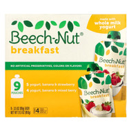 <img alt="Beech-Nut, Breakfast, 12+ Months, Variety Pack, 9 Pouches, 3.5 oz (99 g) Each" title="Beech-Nut, Breakfast, 12+ Months, Variety Pack, 9 Pouches, 3.5 oz (99 g) Each,052200200209"