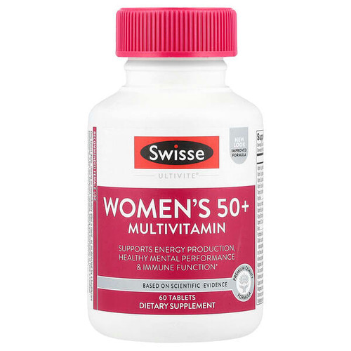 <img alt="Swisse, Womens 50+ Multivitamin, 60 Tablets" title="Swisse, Womens 50+ Multivitamin, 60 Tablets,850021858063"