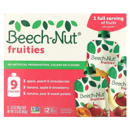 <img alt="Beech-Nut, Fruities, 6+ Months, Variety Pack, 9 Pouches, 3.5 oz (99 g) Each" title="Beech-Nut, Fruities, 6+ Months, Variety Pack, 9 Pouches, 3.5 oz (99 g) Each,052200200186"