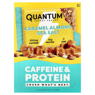 <img alt="Quantum Energy Square, Caffeine & Protein Bar, Caramel Almond Sea Salt, 8 Bars, 1.69 oz (48 g) Each" title="Quantum Energy Square, Caffeine & Protein Bar, Caramel Almond Sea Salt, 8 Bars, 1.69 oz (48 g) Each,853894007729"