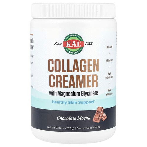 <img alt="KAL, Collagen Creamer with Magnesium Glycinate, Chocolate Mocha , 8.36 oz (237 g)" title="KAL, Collagen Creamer with Magnesium Glycinate, Chocolate Mocha , 8.36 oz (237 g),021245602019"