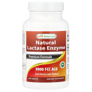 <img alt="Best Naturals, Natural Lactase Enzyme, 9,000 FCC ALU, 180 Tablets" title="Best Naturals, Natural Lactase Enzyme, 9,000 FCC ALU, 180 Tablets,817716013015"