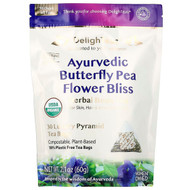 <img alt="DelighTeas, Ayurvedic Butterfly Pea Flower Bliss, Herbal Beau-Tea, Caffeine Free, 30 Luxury Pyramid Tea Bags, 2.1 oz (60 g)" title="DelighTeas, Ayurvedic Butterfly Pea Flower Bliss, Herbal Beau-Tea, Caffeine Free, 30 Luxury Pyramid Tea Bags, 2.1 oz (60 g),765464609533"