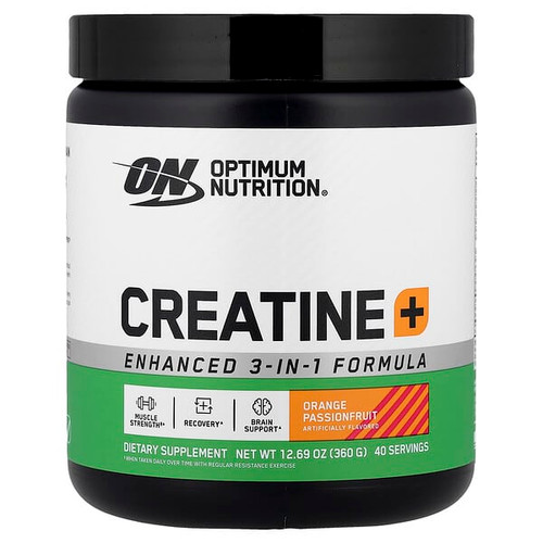<img alt="Optimum Nutrition, Creatine+, Orange Passionfruit, 12.69 oz (360 g)" title="Optimum Nutrition, Creatine+, Orange Passionfruit, 12.69 oz (360 g),748927070934"