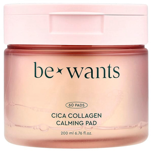 <img alt="Bewants, Cica Collagen Calming Pad , 60 Pads, 6.76 fl oz (200 ml)" title="Bewants, Cica Collagen Calming Pad , 60 Pads, 6.76 fl oz (200 ml),8809422045178"