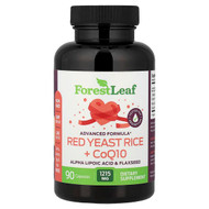 <img alt="Forest Leaf, Red Yeast Rice + CoQ10, 90 Capsules" title="Forest Leaf, Red Yeast Rice + CoQ10, 90 Capsules,645080875683"