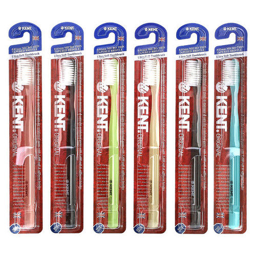 <img alt="Kent, Ultra Soft Toothbrush, Original, 6 Toothbrushes" title="Kent, Ultra Soft Toothbrush, Original, 6 Toothbrushes,8809099141708"