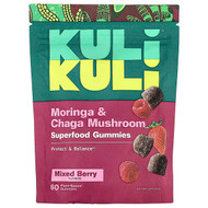 <img alt="Kuli Kuli, Superfood Gummies, Moringa & Chaga Mushroom, Mixed Berry, 60 Plant-Based Gummies" title="Kuli Kuli, Superfood Gummies, Moringa & Chaga Mushroom, Mixed Berry, 60 Plant-Based Gummies,850030552136"