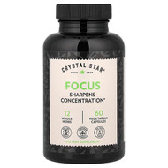 <img alt="Crystal Star, Focus, 60 Vegetarian Capsules" title="Crystal Star, Focus, 60 Vegetarian Capsules,747889010101"