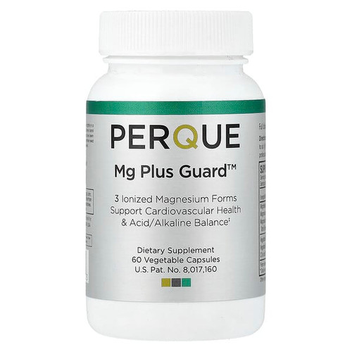 <img alt="PERQUE, Mg Plus Guard, 60 Vegetable Capsules" title="PERQUE, Mg Plus Guard, 60 Vegetable Capsules,791760029003"