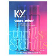 <img alt="K-Y, Yours+Mine, Couples Lubricants , 2 Count, 1.5 fl oz (44 ml) Each" title="K-Y, Yours+Mine, Couples Lubricants , 2 Count, 1.5 fl oz (44 ml) Each,067981088922"