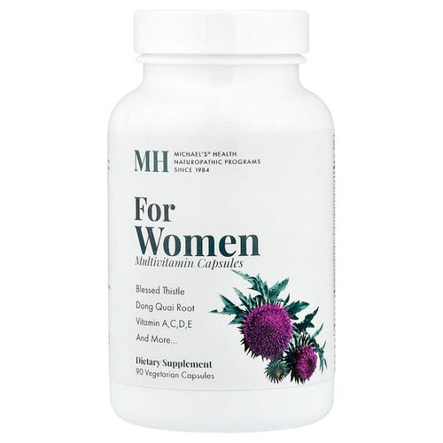 <img alt="Michaels Health, For Women Multivitamin, 90 Vegetarian Capsules" title="Michaels Health, For Women Multivitamin, 90 Vegetarian Capsules,755929043033"