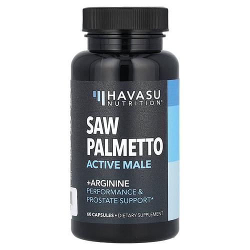 <img alt="Havasu Nutrition, Saw Palmetto, Active Male + Arginine, 60 Capsules" title="Havasu Nutrition, Saw Palmetto, Active Male + Arginine, 60 Capsules,850008464850"