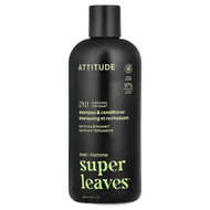 <img alt="ATTITUDE, Super Leaves, 2N1 Fortifying Shampoo & Conditioner, For Men, Matcha & Bergamot, 14 fl oz (415 ml)" title="ATTITUDE, Super Leaves, 2N1 Fortifying Shampoo & Conditioner, For Men, Matcha & Bergamot, 14 fl oz (415 ml),626232117103"