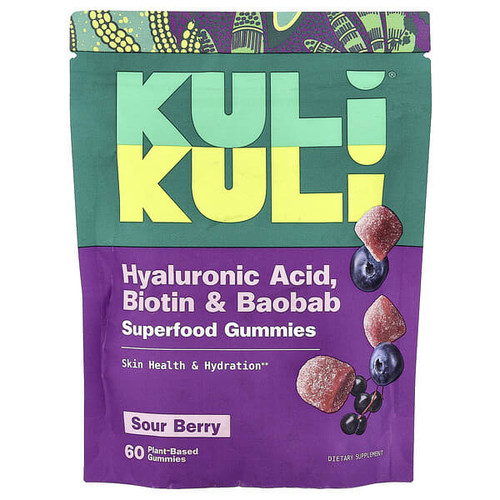 <img alt="Kuli Kuli, Superfood Gummies, Sour Berry, 60 Plant-Based Gummies" title="Kuli Kuli, Superfood Gummies, Sour Berry, 60 Plant-Based Gummies,850030552150"