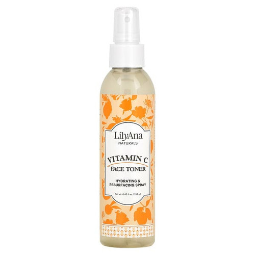 <img alt="Lilyana Naturals, Vitamin C Face Toner, 6.42 fl oz (190 ml)" title="Lilyana Naturals, Vitamin C Face Toner, 6.42 fl oz (190 ml),850022865053"