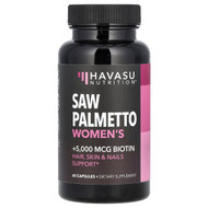 <img alt="Havasu Nutrition, Saw Palmetto Womens + Biotin, 60 Capsules" title="Havasu Nutrition, Saw Palmetto Womens + Biotin, 60 Capsules,850008464720"