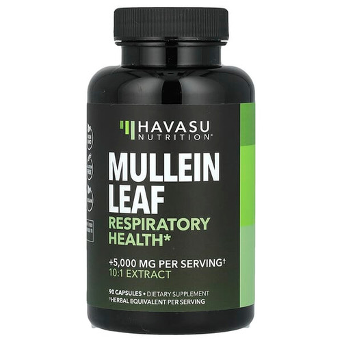 <img alt="Havasu Nutrition, Mullein Leaf, 500 mg, 90 Capsules" title="Havasu Nutrition, Mullein Leaf, 500 mg, 90 Capsules,850060017131"