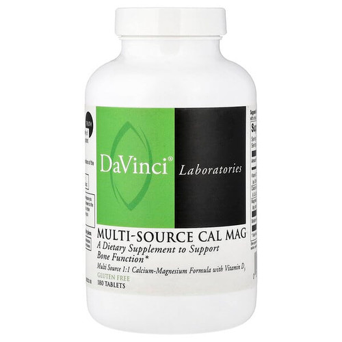 <img alt="DaVinci Laboratories, Multi-Source Cal Mag, 180 Tablets" title="DaVinci Laboratories, Multi-Source Cal Mag, 180 Tablets,026664013453"