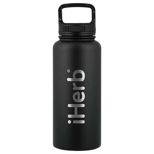 <img alt="iHerb Goods, iHerb Bohtal Insulated Sports Bottle, Black, 32 oz (960 ml)" title="iHerb Goods, iHerb Bohtal Insulated Sports Bottle, Black, 32 oz (960 ml),898220100309"