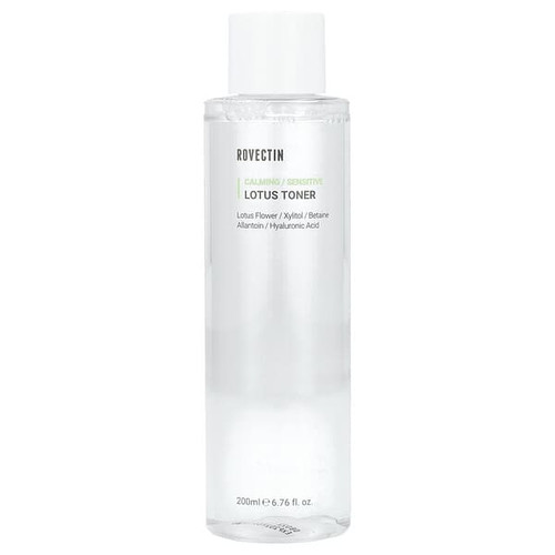 <img alt="Rovectin, Calming Lotus Toner, 6.76 fl oz (200 ml)" title="Rovectin, Calming Lotus Toner, 6.76 fl oz (200 ml),8809348503264"